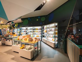 Tate Modern's River Shop: Wenn funktionale Lagertechnik zur Inszenierung von Produkten im Einzelhandel beitragen