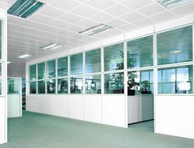 Hallenabtrennung - Sichtschutz - Maschineneinhausung