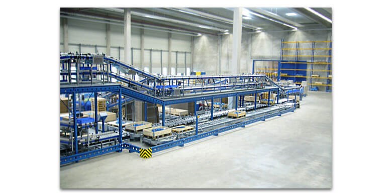 Lagerbühnen für Fördertechnik